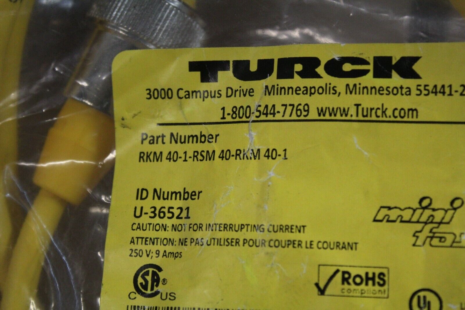 Turck RKM40-1-RSM