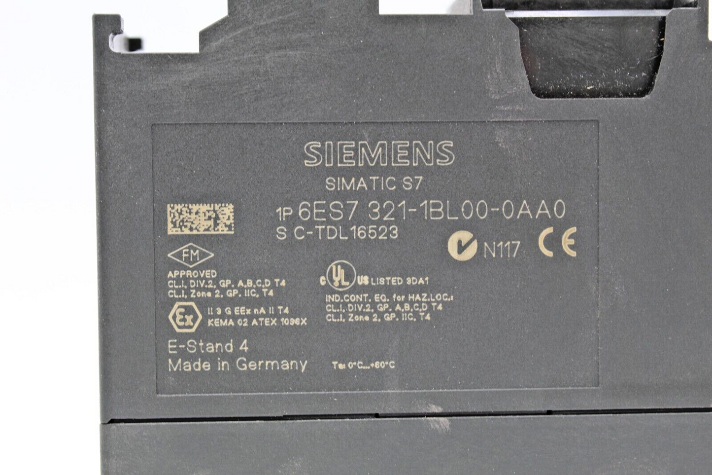 Siemens 6ES7 321-1BL00-0AA0 Simatic S7 Input Module