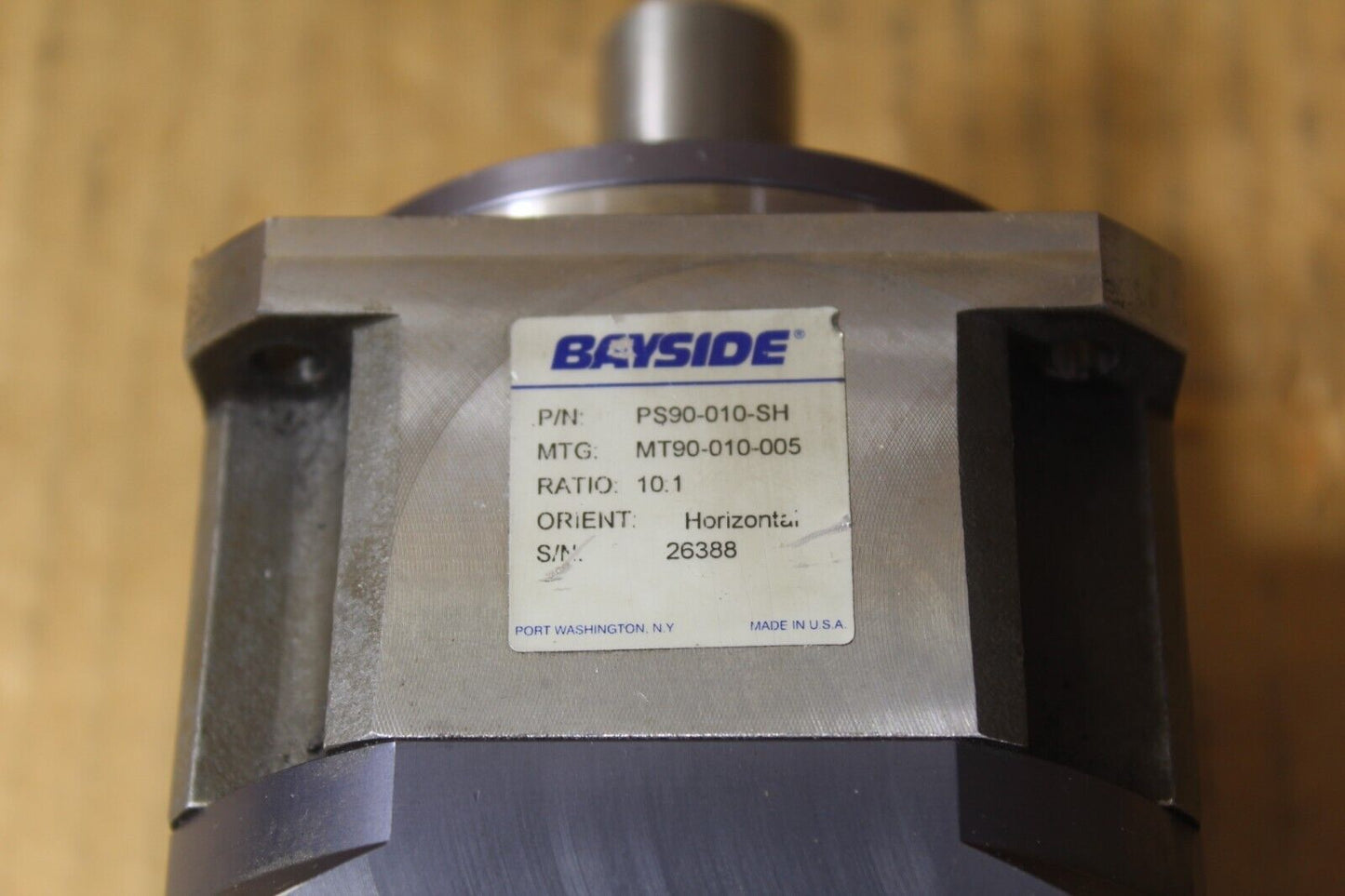 Allen-Bradley N-3412-2-H04AA Servo Motor w/ PS90-010-SH Bayside Gearbox