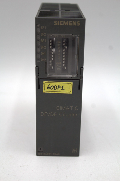 Siemens 6ES7 158-0AD01-0XA0 Simatic S7 DP Coupler Module 6ES7158-0AD01-0XA0