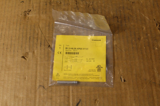 Turck Bi1,5-H6,5K-AP6X-V1131 Inductive Sensor