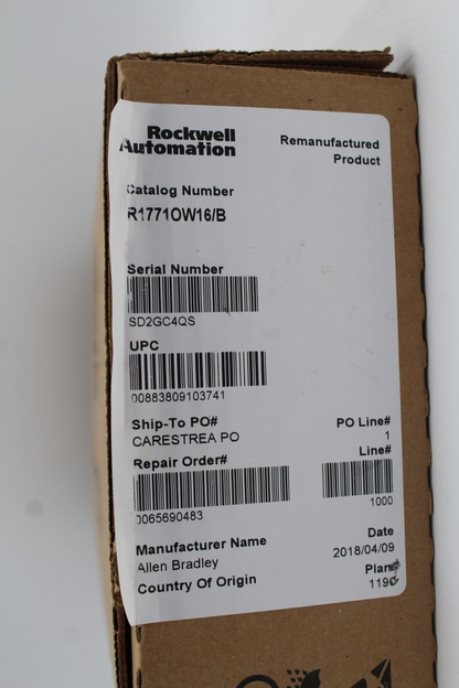 Allen-Bradley 1771-OW16/B Electromechanical Contact Output Module