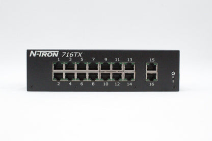 Red Lion Controls N-TRON 716TX 16-Port Fully Managed Industrial Ethernet Switch