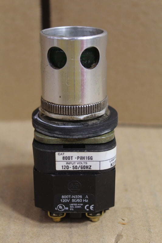 Allen Bradley 800T-PAH16G Green Push Button