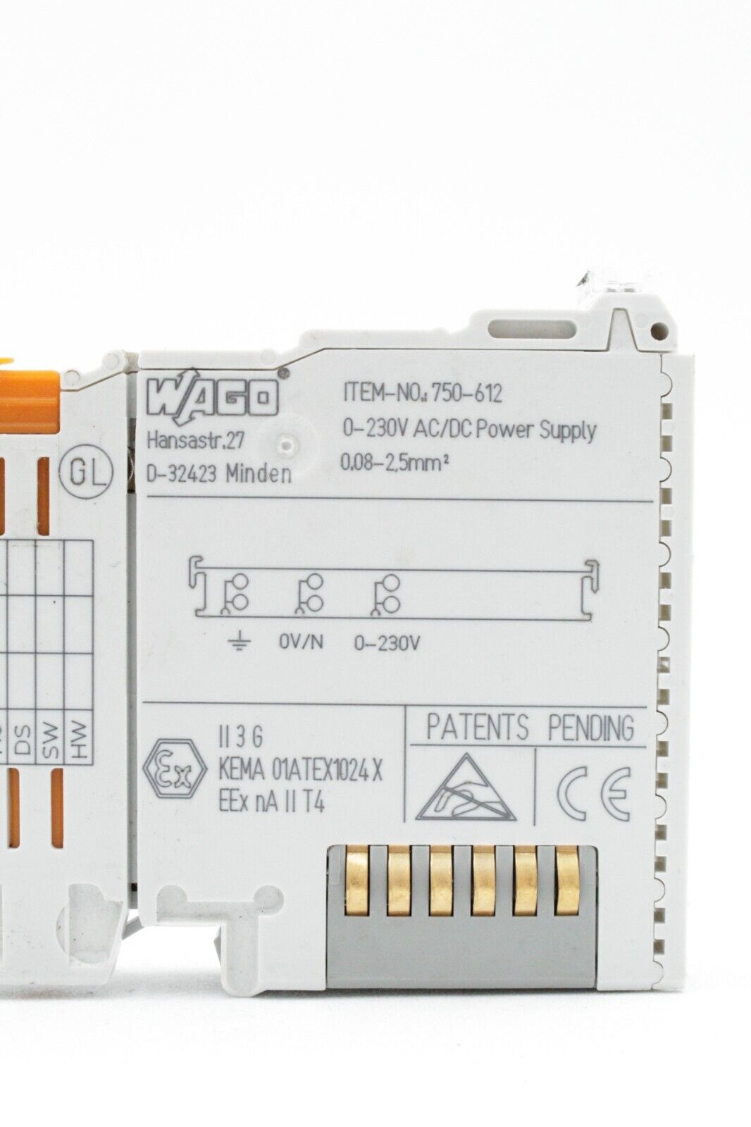 Wago 750-612 AC/DC Power Supply