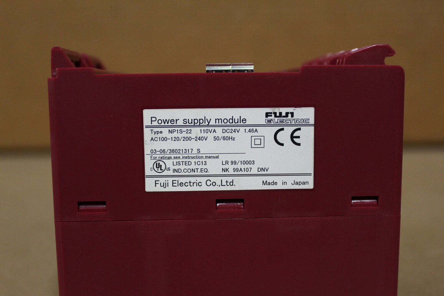 Fuji Electric NP1S-22 Power Supply Module