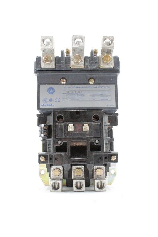 Allen-Bradley 500FL-EOD93 AC Contactor 200 Amp