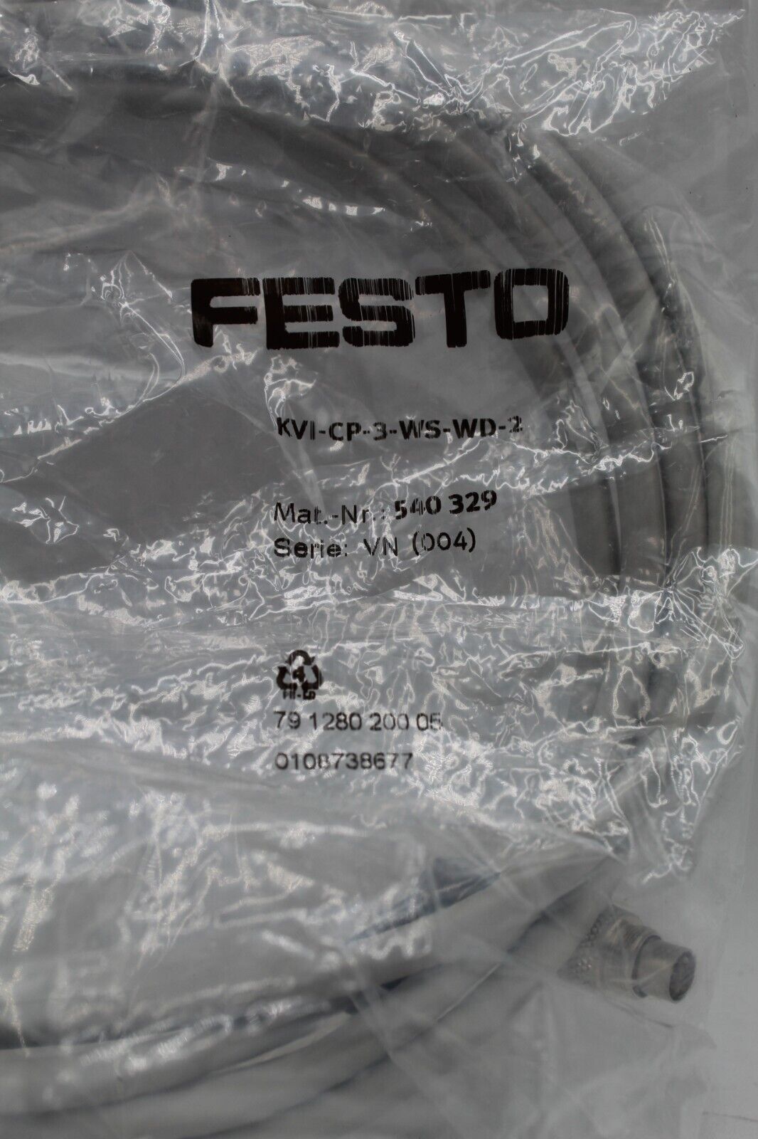 Festo KVI-CP-3-WS-WD-2 Connecting Cable