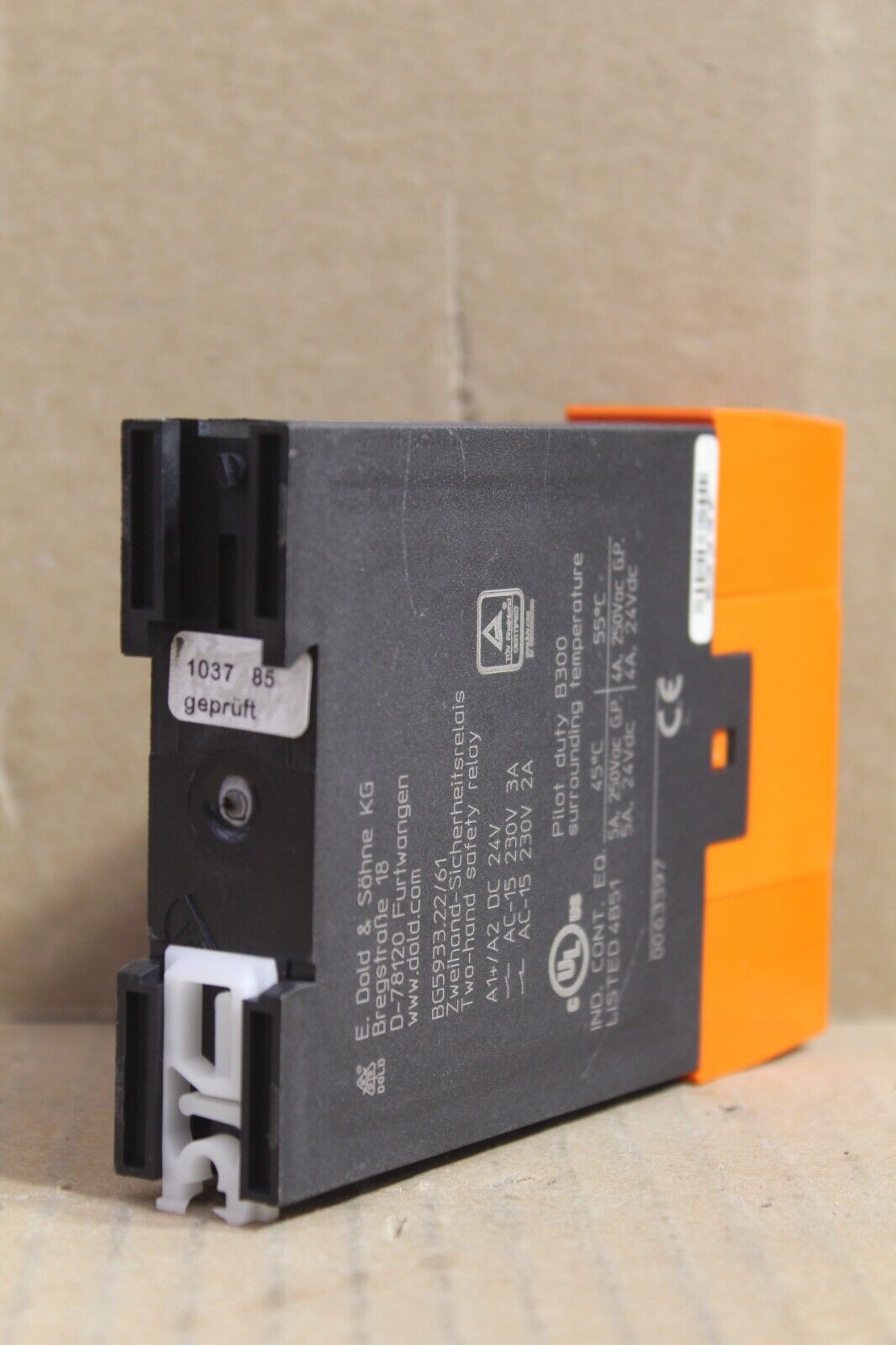 E. Dold & Sohne KG BG5925.22/61 Emergency Stop Module