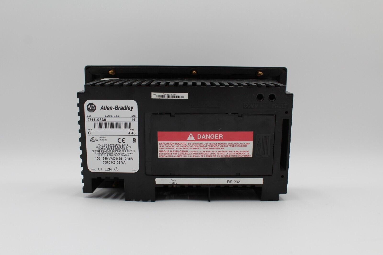 Allen-Bradley 2711-K5A8 / H PanelView 550