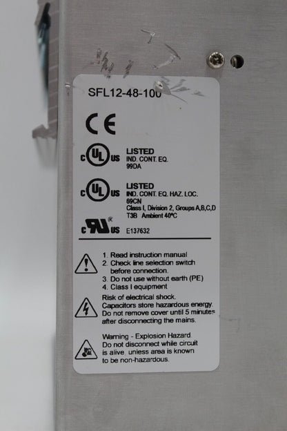 Emerson SOLA SFL12-48-100 Power Supply