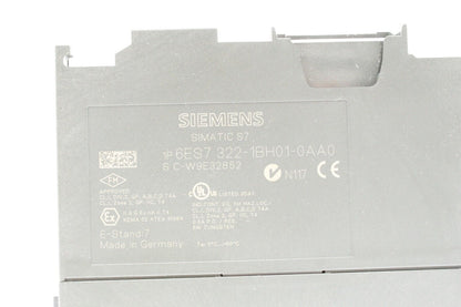 Siemens 6ES7 322-1BH01-0AA0 Simatic S7 Output Module