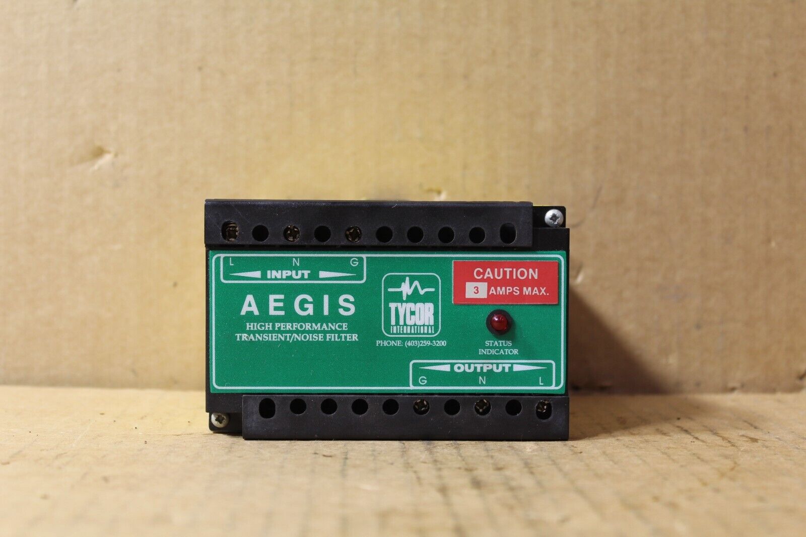 AEGIS AGS-120-3-X High Performance Noise Filter