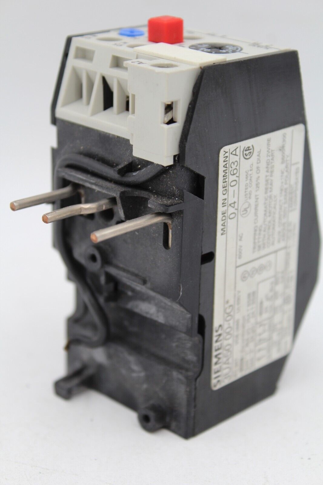 Siemens 3UA50 00-0G* Overload Relay