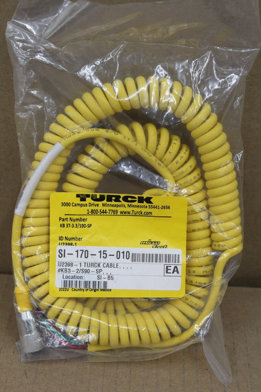 Turck KB3T-3.3/S90-SP Cordset
