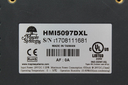 Maple Systems HMI5097DXL Monitor