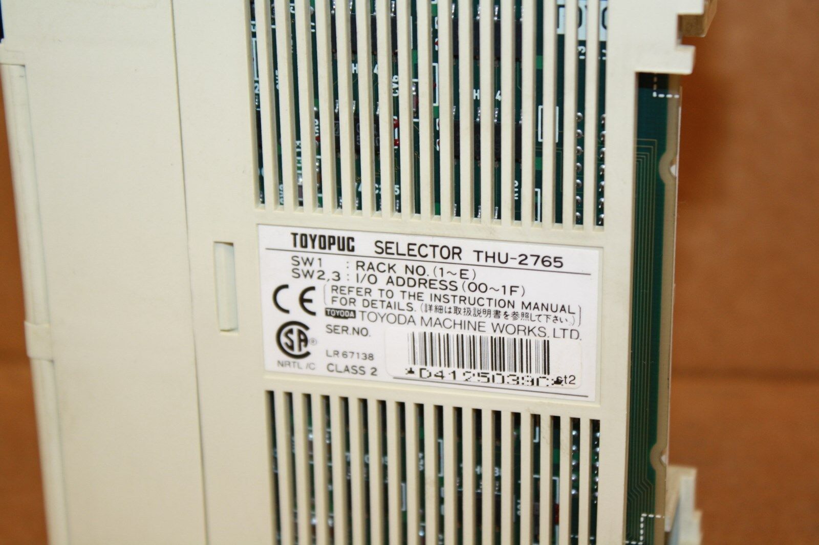 TOYOPUC THU-2765 SELECTOR MODULE