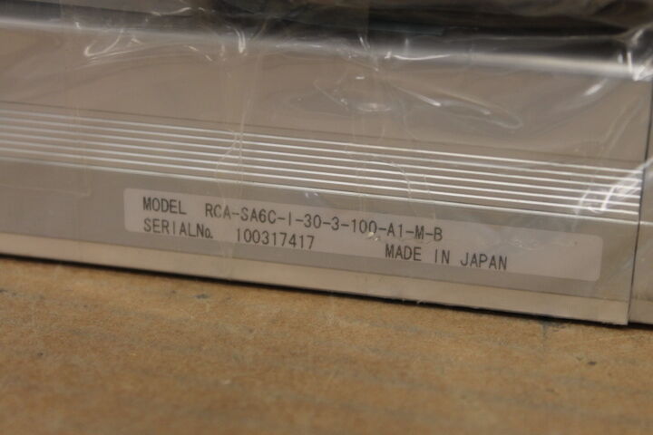 IAI ROBOCYLINDER RCA-SA6C-I-30-3-100-A1-M-B ACTUATOR