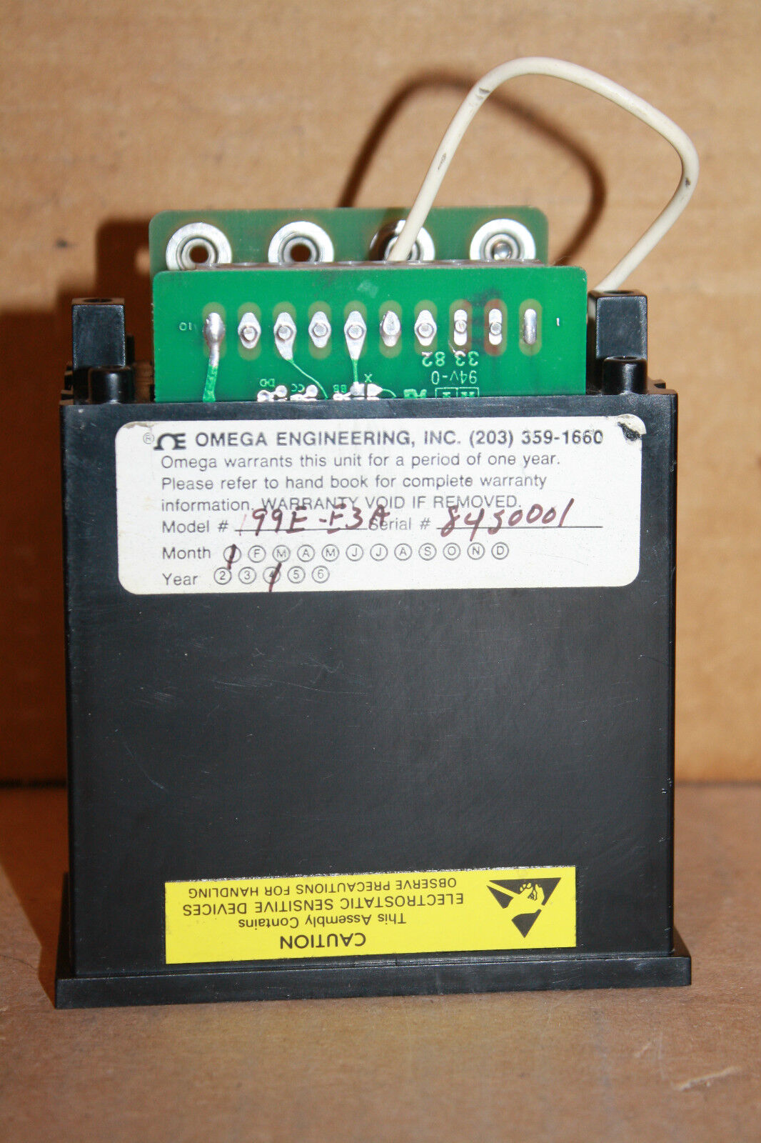 OMEGA 199E-E3-A DIGITAL READOUT METER