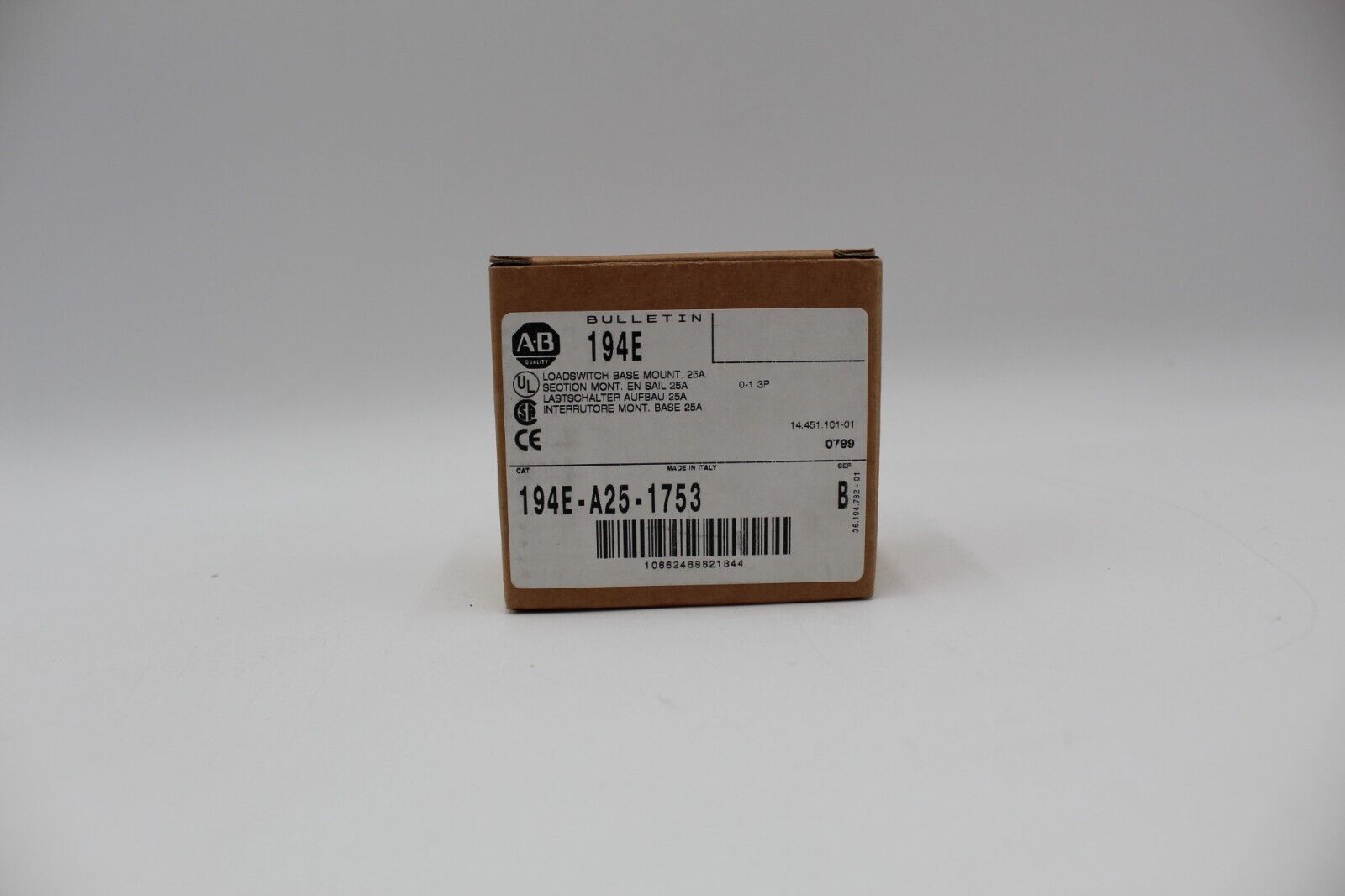 Allen-Bradley 194E-A25-1753 3-Pole Load Switch