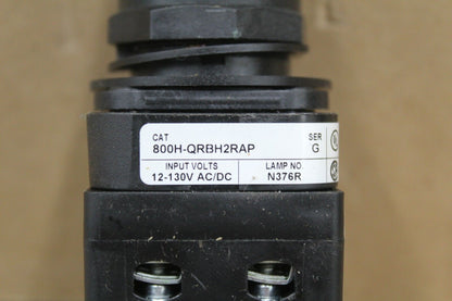 Allen Bradley 800H-QRBH2RAP Red Push Button