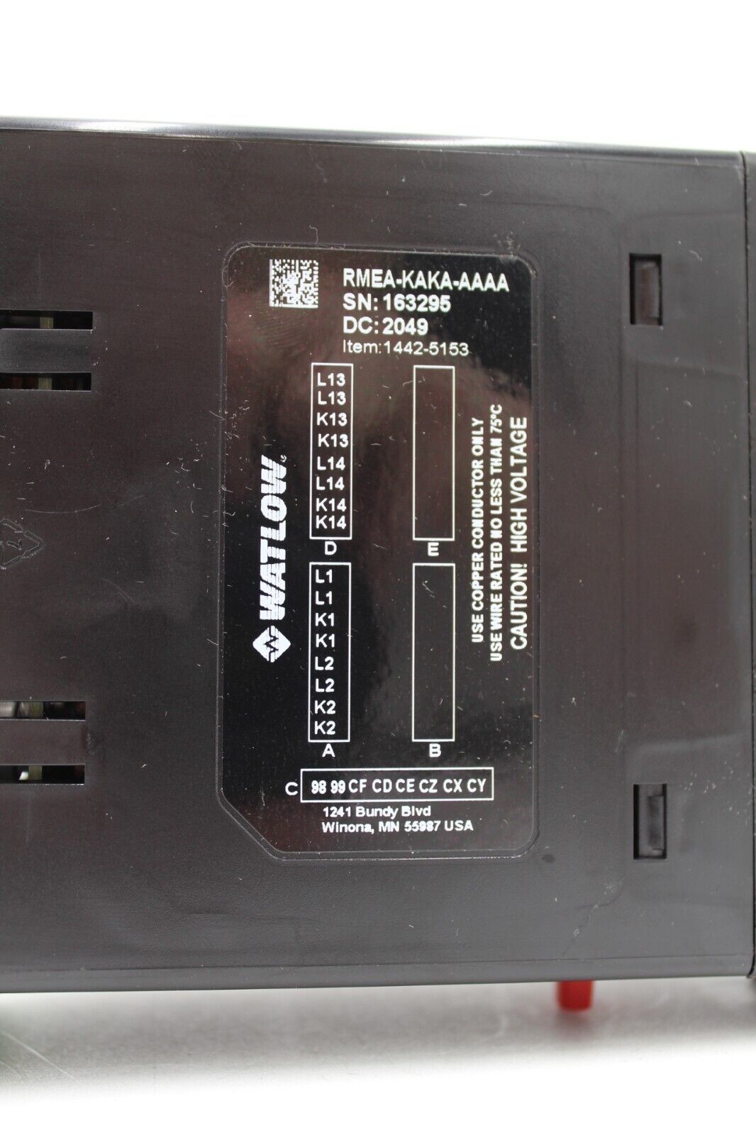Watlow RMEA-KAKA-AAAA EZ-ZONE Standard Bus Communication Module