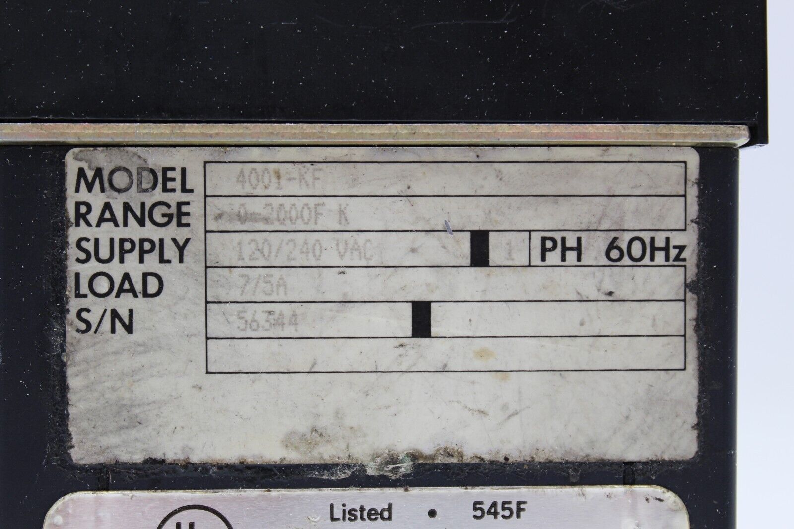 Omega Engineering 4001-KF  Digital Controller