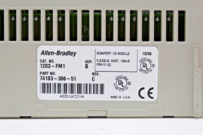 Allen-Bradley 1203-FM1 Flex I/O Scanport I/O Module