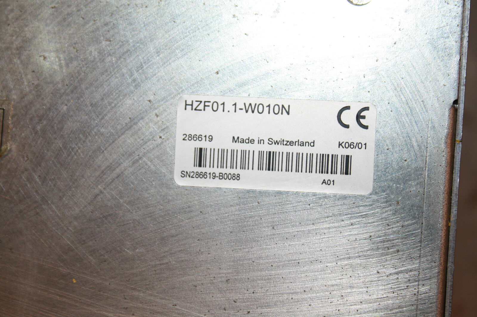 INDRAMAT HZF01.1-W010N POWER SUPPLY