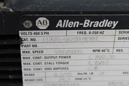 Allen-Bradley 1326AB-B420H-M2K4L Servo Motor