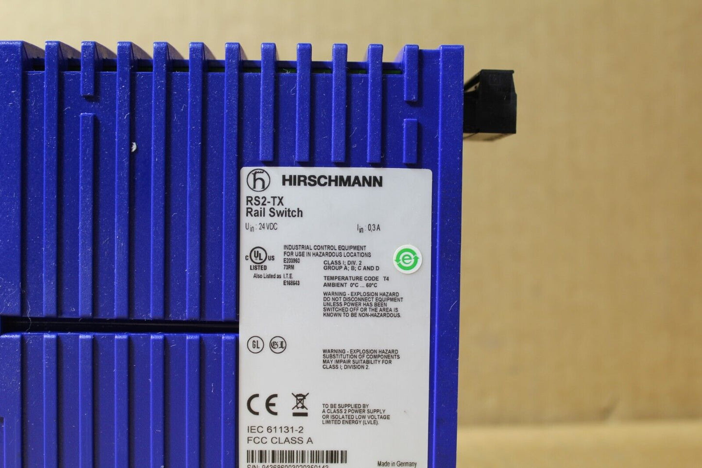 Hirschmann RS2-TX Rail Switch