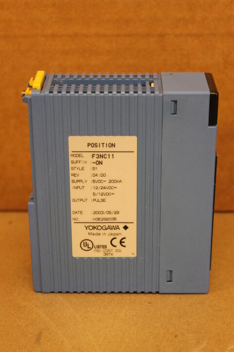 YOKOGAWA F3NC11-0N POSITIONING MODULE