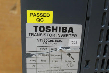 Toshiba VT130G9U4035 Transistor Inverter