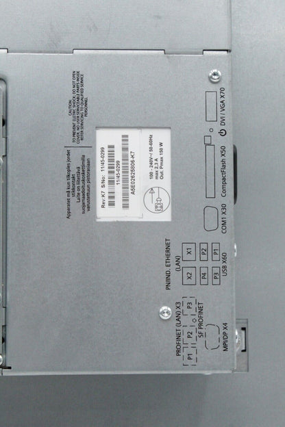 Siemens HMI IPC677C 6AV7894-0FE12-1AB0 Simatic HMI Integra Panel