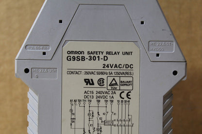 Omron G9SB-301-D Safety Relay