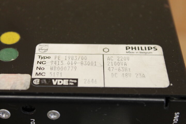 PHILLIPS PE1983/00 POWER SUPPLY