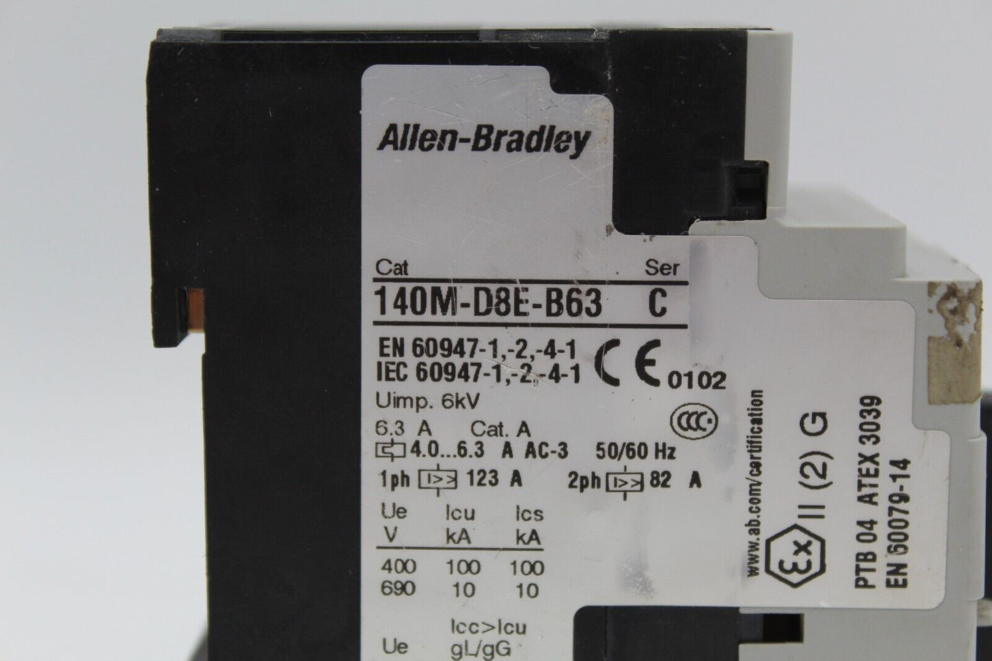 Allen Bradley 140M-D8E-B63 Motor Protector