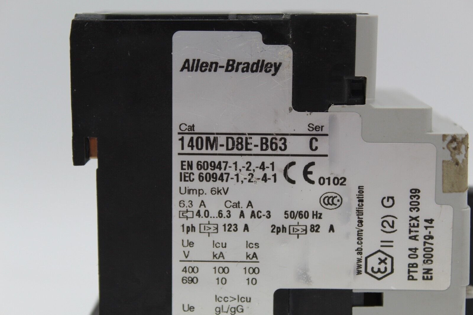 Allen Bradley 140M-D8E-B63 Motor Protector