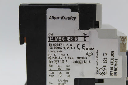 Allen Bradley 140M-D8E-B63 Motor Protector