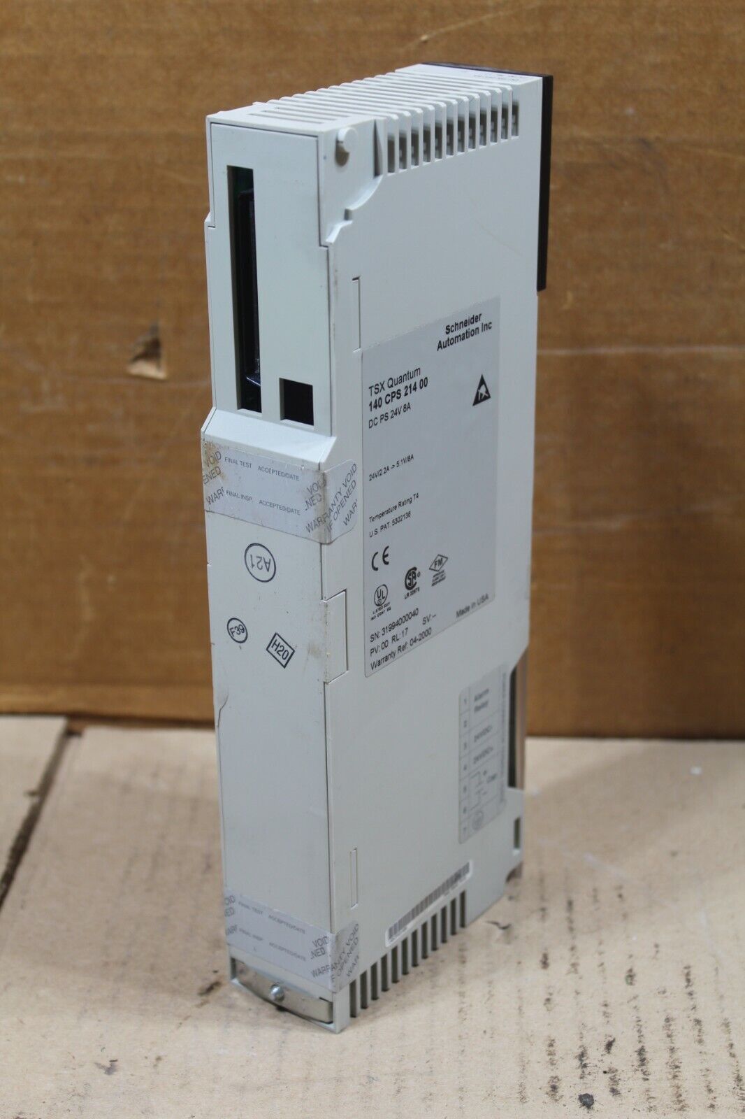 Schneider 140CPS21400 Power Supply