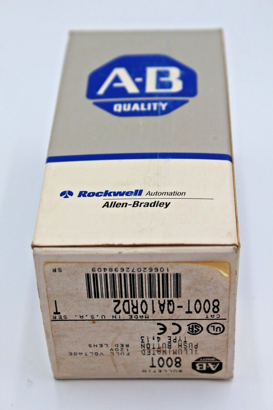 Allen-Bradley 800T-QA10RD2 Red Illuminated Push Button