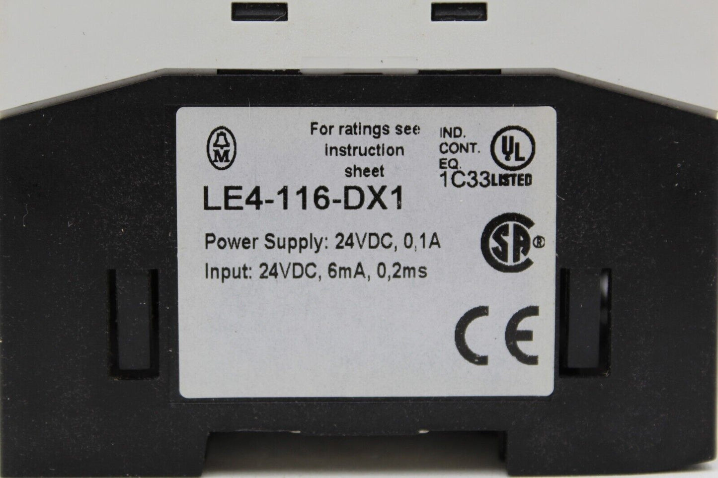 Moeller Eaton Corporation LE4-116-DX1 24VDC Expansion Module