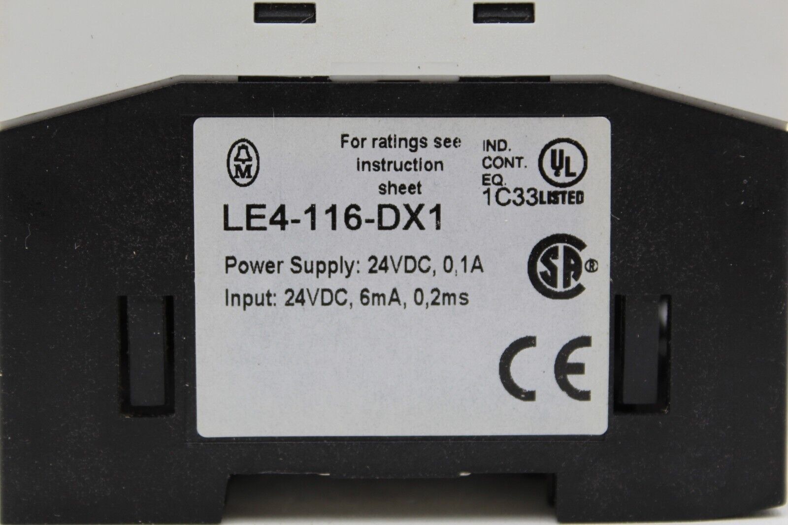 Moeller Eaton Corporation LE4-116-DX1 24VDC Expansion Module