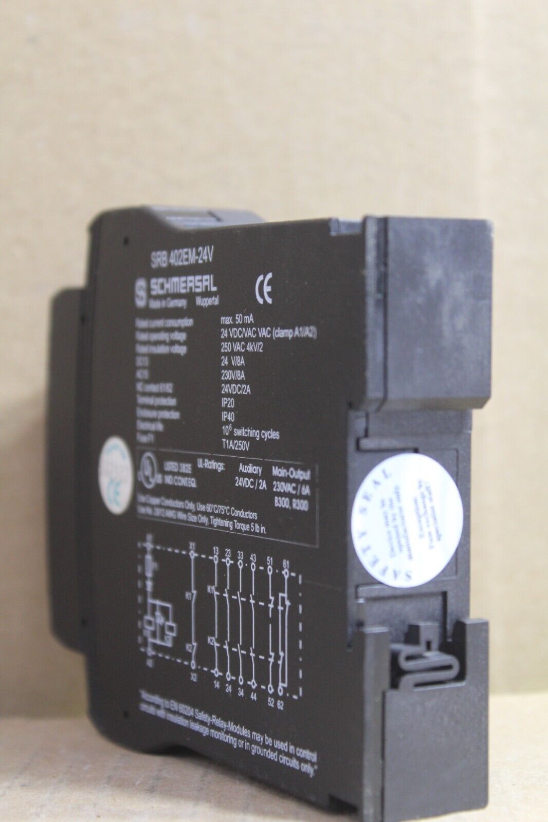 Shmersal SRB 402EM-24V Safety Relay