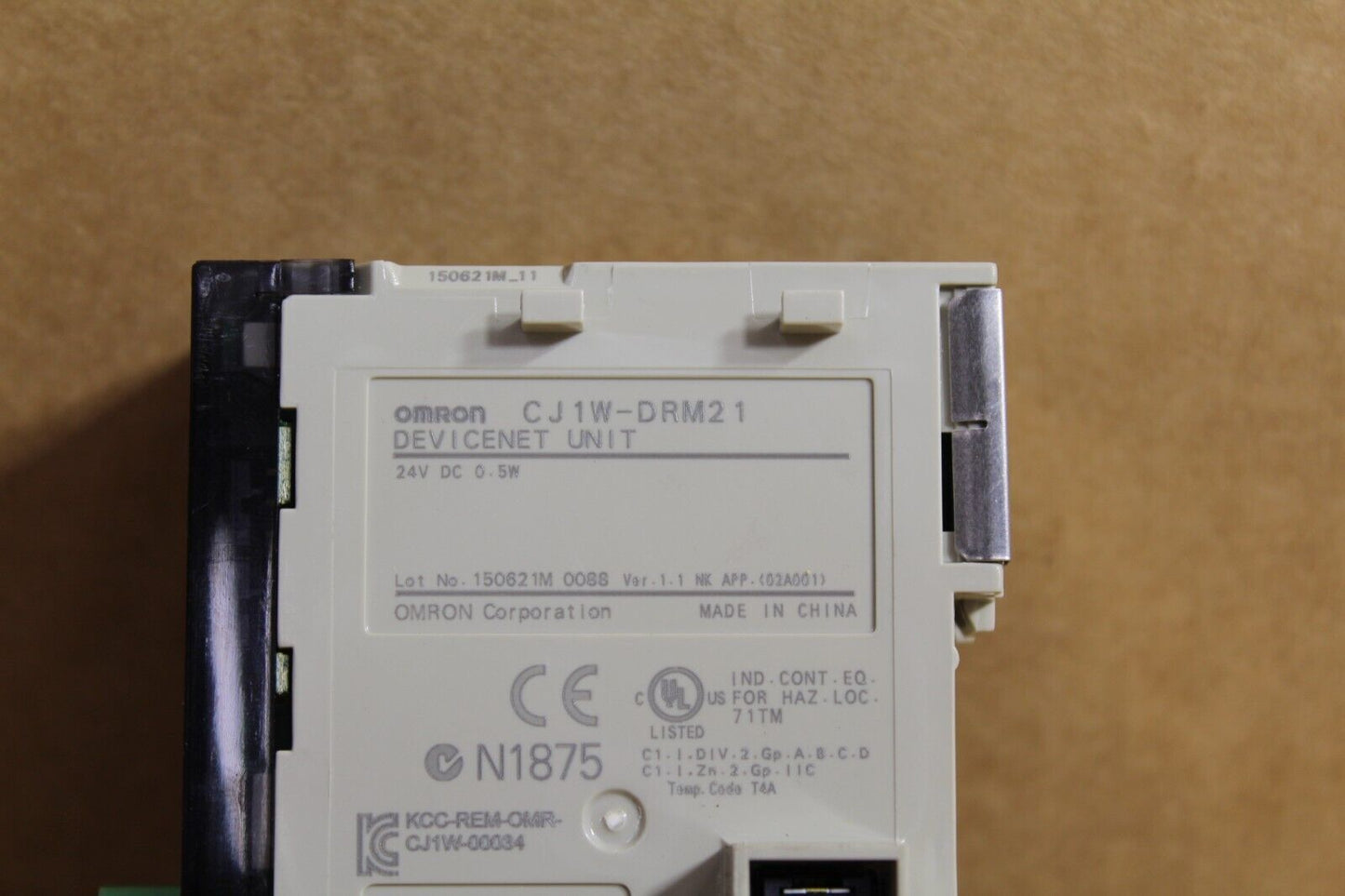 Omron CJ1W-DRM21 Devicenet Unit