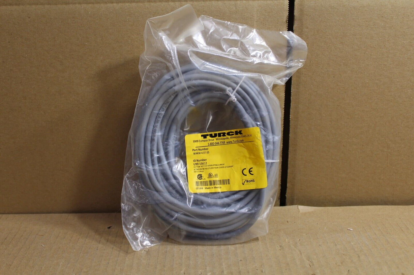 Turck WAKW 4.5T-10 Euro Fast Cable