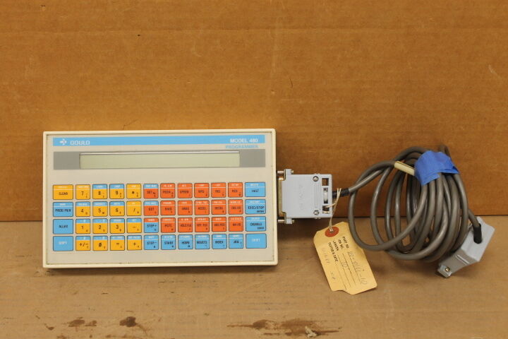 GOULD 480 PROGRAMMER 110-0132 WITH 110-0161-10 CABLE