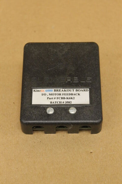 FLEX CABLE FCBB-K6K2 KINETIX 6000 BREAKOUT BOARD I/O MOTOR FEEDBACK