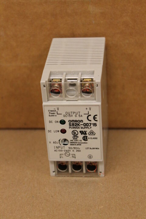 OMRON S82K-00715 POWER SUPPLY