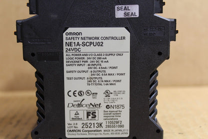 Omron NE1A-SCPU02 Safety Network Controller